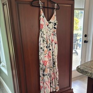 Abercrombie Floral Maxi Dress Size M